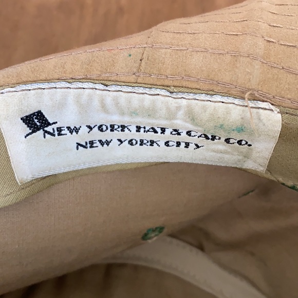 NY Hat & Cap Company Accessories New York Hat Cap Co Vintage Leather Fedora Large Poshmark